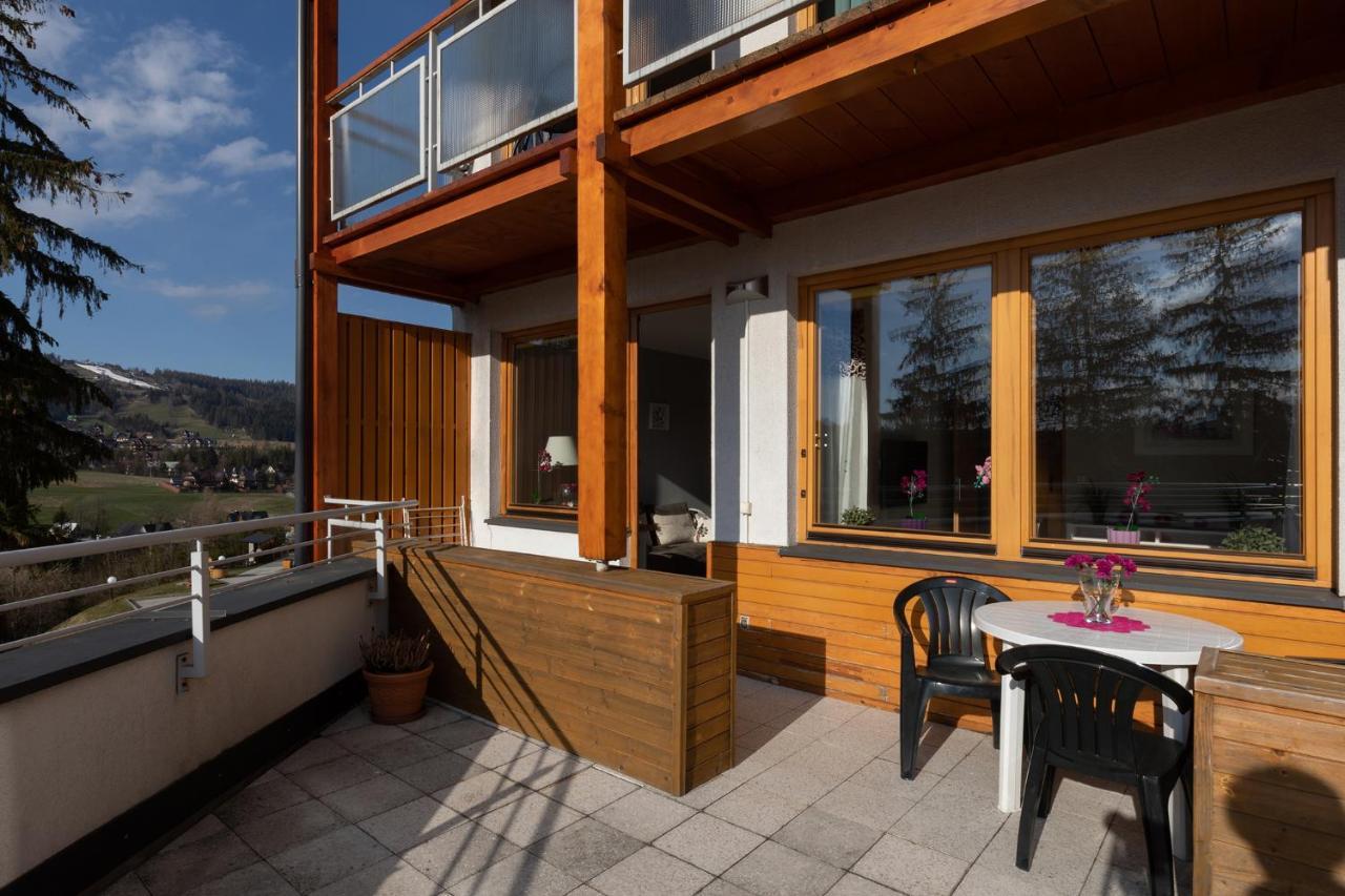 Apartament Zlote Tarasy Apartamentyzakopianskie Basen Sauna Jacuzzi زاكوباني المظهر الخارجي الصورة